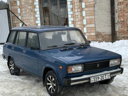 Синий ВАЗ 2104, объемом двигателя 1.5 л и пробегом 106 тыс. км за 1200 $, фото 1 на Automoto.ua