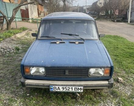 Синий ВАЗ 2104, объемом двигателя 1.5 л и пробегом 300 тыс. км за 1000 $, фото 1 на Automoto.ua