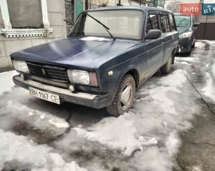 Синий ВАЗ 2104, объемом двигателя 1.5 л и пробегом 80 тыс. км за 750 $, фото 1 на Automoto.ua