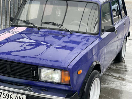 Синий ВАЗ 2104, объемом двигателя 1.6 л и пробегом 125 тыс. км за 708 $, фото 1 на Automoto.ua