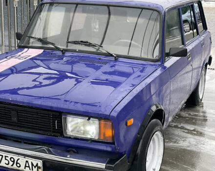 Синий ВАЗ 2104, объемом двигателя 1.6 л и пробегом 125 тыс. км за 708 $, фото 1 на Automoto.ua