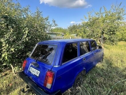 Синий ВАЗ 2104, объемом двигателя 1.5 л и пробегом 450 тыс. км за 1300 $, фото 1 на Automoto.ua
