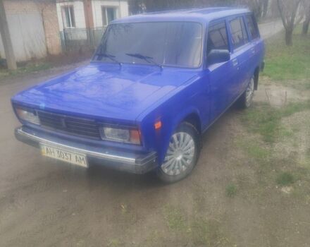 Синий ВАЗ 2104, объемом двигателя 1 л и пробегом 79 тыс. км за 1400 $, фото 1 на Automoto.ua