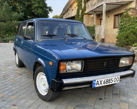 Синий ВАЗ 2104, объемом двигателя 1.5 л и пробегом 100 тыс. км за 750 $, фото 1 на Automoto.ua