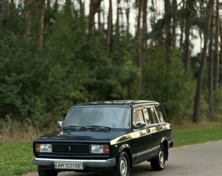 Синий ВАЗ 2104, объемом двигателя 1.5 л и пробегом 100 тыс. км за 628 $, фото 1 на Automoto.ua