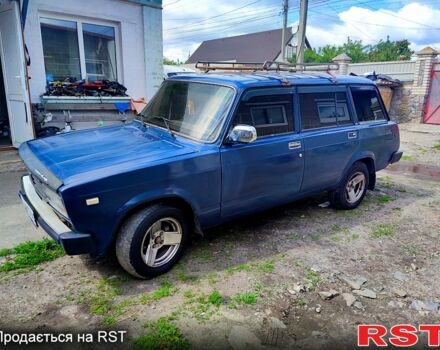 Синий ВАЗ 2104, объемом двигателя 1.5 л и пробегом 200 тыс. км за 1000 $, фото 1 на Automoto.ua