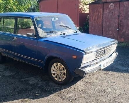 Синий ВАЗ 2104, объемом двигателя 1.5 л и пробегом 150 тыс. км за 337 $, фото 1 на Automoto.ua