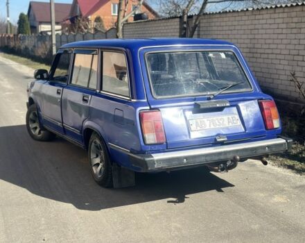 Синий ВАЗ 2104, объемом двигателя 1.3 л и пробегом 300 тыс. км за 600 $, фото 1 на Automoto.ua