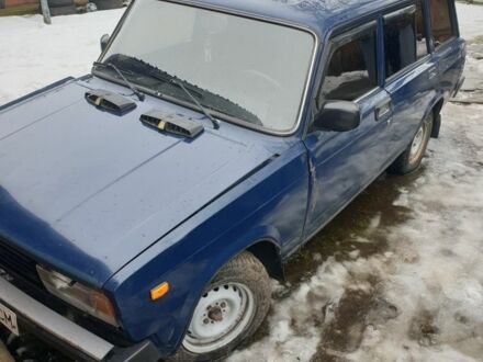Синий ВАЗ 2104, объемом двигателя 5 л и пробегом 321 тыс. км за 1200 $, фото 1 на Automoto.ua