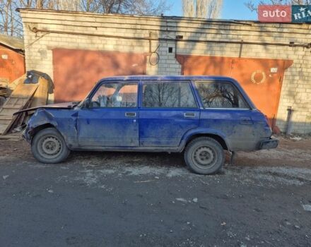 Синий ВАЗ 2104, объемом двигателя 1.45 л и пробегом 200 тыс. км за 300 $, фото 1 на Automoto.ua