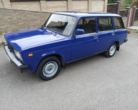 Синий ВАЗ 2104, объемом двигателя 1.5 л и пробегом 150 тыс. км за 1100 $, фото 1 на Automoto.ua