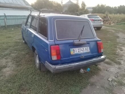 Синий ВАЗ 2104, объемом двигателя 1 л и пробегом 135 тыс. км за 900 $, фото 1 на Automoto.ua