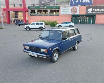 Синий ВАЗ 2104, объемом двигателя 2 л и пробегом 90 тыс. км за 1105 $, фото 1 на Automoto.ua