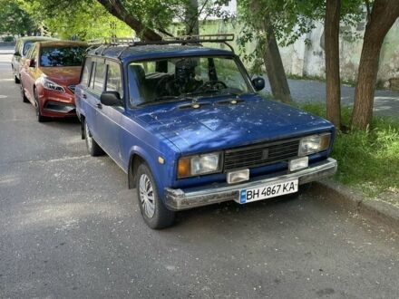 Синий ВАЗ 2104, объемом двигателя 1.5 л и пробегом 100 тыс. км за 1200 $, фото 1 на Automoto.ua