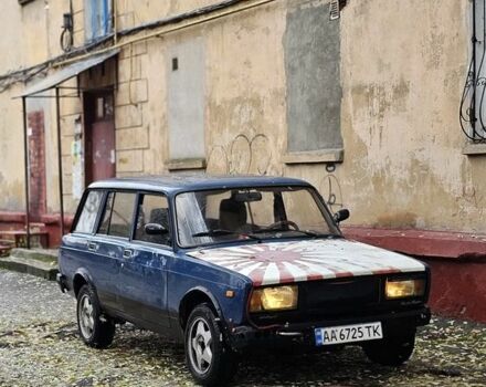 Синий ВАЗ 2104, объемом двигателя 1.5 л и пробегом 95 тыс. км за 700 $, фото 1 на Automoto.ua