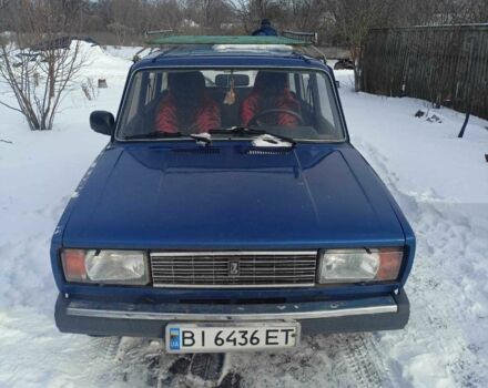 Синий ВАЗ 2104, объемом двигателя 1.5 л и пробегом 142 тыс. км за 600 $, фото 1 на Automoto.ua