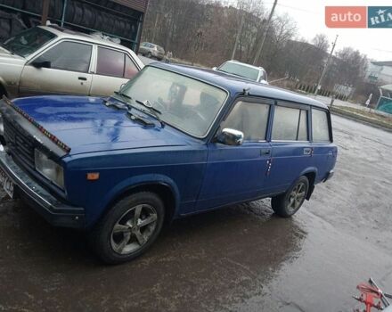 Синий ВАЗ 2104, объемом двигателя 1.5 л и пробегом 50 тыс. км за 600 $, фото 1 на Automoto.ua