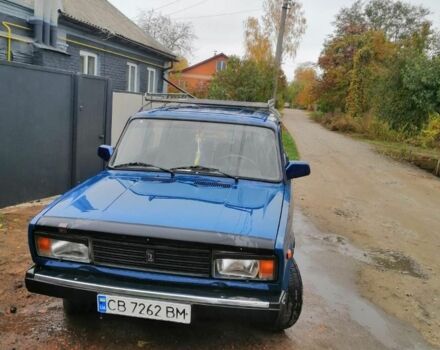 Синий ВАЗ 2104, объемом двигателя 1.5 л и пробегом 50 тыс. км за 1500 $, фото 1 на Automoto.ua