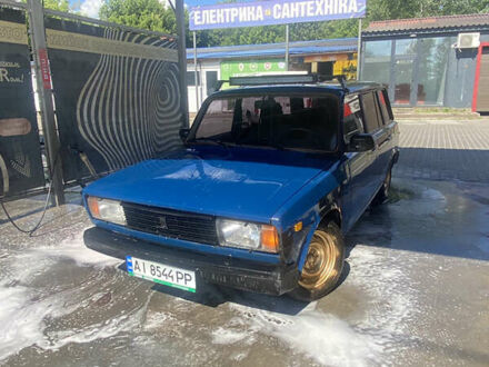 Синий ВАЗ 2104, объемом двигателя 1.5 л и пробегом 190 тыс. км за 1050 $, фото 1 на Automoto.ua
