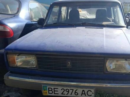 Синий ВАЗ 2104, объемом двигателя 1.5 л и пробегом 300 тыс. км за 901 $, фото 1 на Automoto.ua
