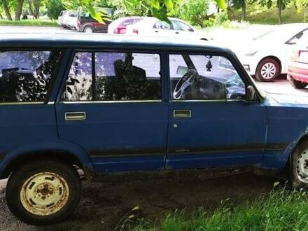 Синий ВАЗ 2104, объемом двигателя 1.5 л и пробегом 150 тыс. км за 350 $, фото 1 на Automoto.ua