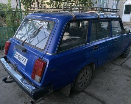 Синий ВАЗ 2104, объемом двигателя 1.5 л и пробегом 50 тыс. км за 1150 $, фото 1 на Automoto.ua