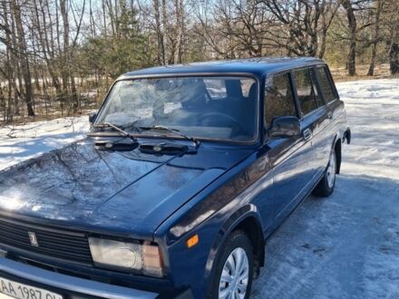 Синий ВАЗ 2104, объемом двигателя 1.5 л и пробегом 105 тыс. км за 1500 $, фото 1 на Automoto.ua