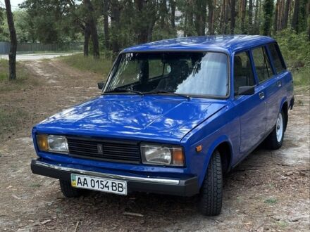 Синий ВАЗ 2104, объемом двигателя 1.5 л и пробегом 58 тыс. км за 1600 $, фото 1 на Automoto.ua