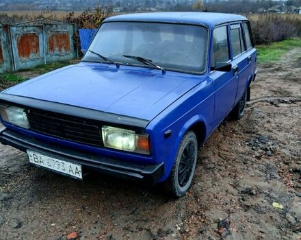 Синий ВАЗ 2104, объемом двигателя 1.5 л и пробегом 250 тыс. км за 900 $, фото 1 на Automoto.ua