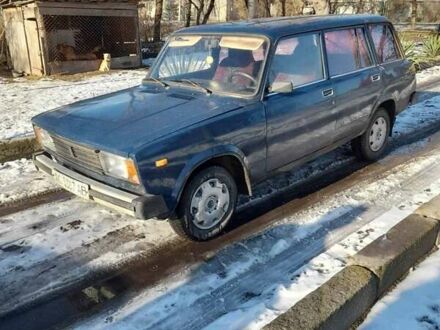 Синий ВАЗ 2104, объемом двигателя 1.5 л и пробегом 222 тыс. км за 550 $, фото 1 на Automoto.ua