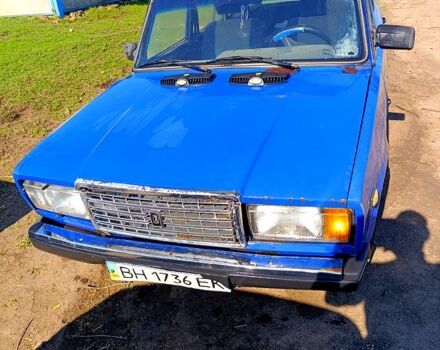 Синий ВАЗ 2104, объемом двигателя 1.5 л и пробегом 301 тыс. км за 600 $, фото 1 на Automoto.ua