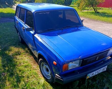 Синий ВАЗ 2104, объемом двигателя 1.5 л и пробегом 128 тыс. км за 900 $, фото 1 на Automoto.ua