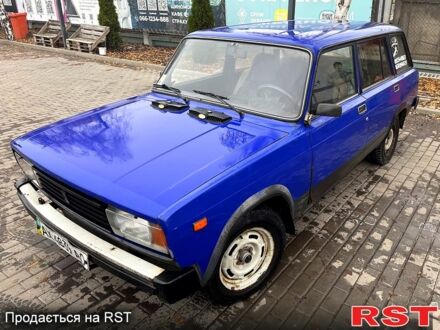 Синий ВАЗ 2104, объемом двигателя 1.5 л и пробегом 80 тыс. км за 500 $, фото 1 на Automoto.ua