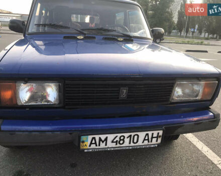 Синий ВАЗ 2104, объемом двигателя 1.5 л и пробегом 155 тыс. км за 1400 $, фото 1 на Automoto.ua