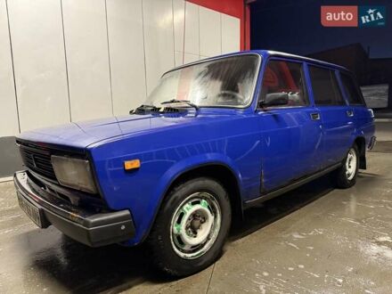 Синий ВАЗ 2104, объемом двигателя 1.5 л и пробегом 170 тыс. км за 1200 $, фото 1 на Automoto.ua