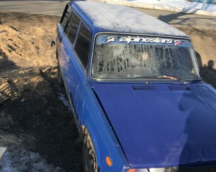 Синий ВАЗ 2104, объемом двигателя 1.5 л и пробегом 97 тыс. км за 850 $, фото 1 на Automoto.ua