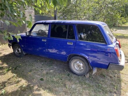 Синий ВАЗ 2104, объемом двигателя 1.5 л и пробегом 250 тыс. км за 800 $, фото 1 на Automoto.ua
