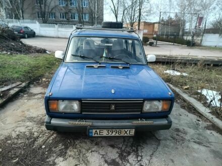Синий ВАЗ 2104, объемом двигателя 1.5 л и пробегом 80 тыс. км за 1500 $, фото 1 на Automoto.ua