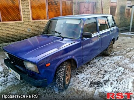 Синий ВАЗ 2104, объемом двигателя 1.5 л и пробегом 920 тыс. км за 1000 $, фото 1 на Automoto.ua