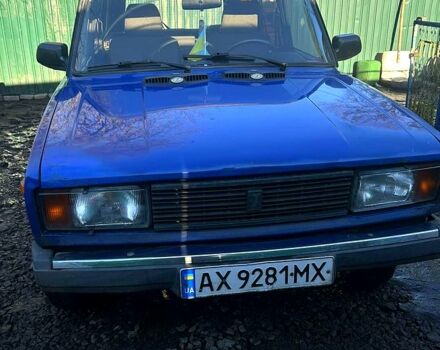 Синий ВАЗ 2104, объемом двигателя 1.5 л и пробегом 85 тыс. км за 1250 $, фото 1 на Automoto.ua