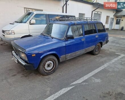 Синий ВАЗ 2104, объемом двигателя 1.57 л и пробегом 81 тыс. км за 900 $, фото 1 на Automoto.ua
