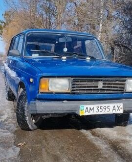 Синий ВАЗ 2104, объемом двигателя 1.5 л и пробегом 82 тыс. км за 900 $, фото 1 на Automoto.ua