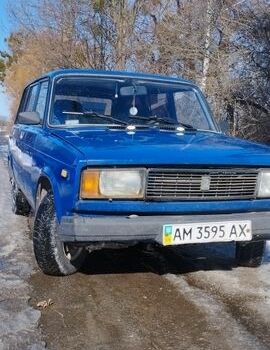 Синий ВАЗ 2104, объемом двигателя 1.5 л и пробегом 82 тыс. км за 900 $, фото 1 на Automoto.ua