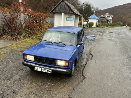 Синий ВАЗ 2104, объемом двигателя 1.5 л и пробегом 90 тыс. км за 1250 $, фото 1 на Automoto.ua