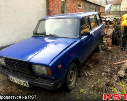 Синий ВАЗ 2104, объемом двигателя 1.5 л и пробегом 80 тыс. км за 1200 $, фото 1 на Automoto.ua