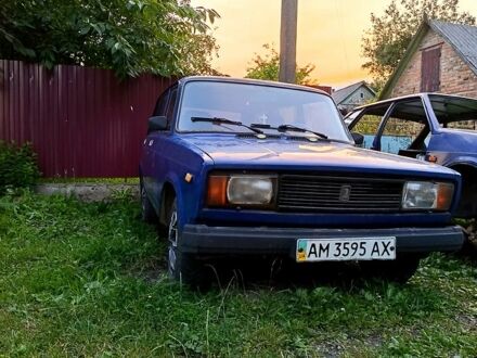 Синий ВАЗ 2104, объемом двигателя 1.5 л и пробегом 87 тыс. км за 750 $, фото 1 на Automoto.ua
