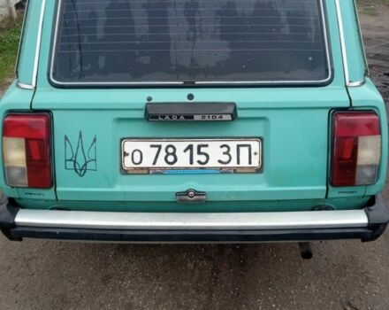 Зеленый ВАЗ 2104, объемом двигателя 1 л и пробегом 111 тыс. км за 1000 $, фото 2 на Automoto.ua