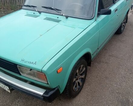 Зеленый ВАЗ 2104, объемом двигателя 1 л и пробегом 111 тыс. км за 1000 $, фото 1 на Automoto.ua