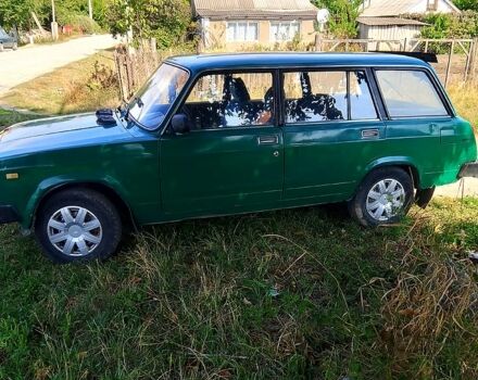 Зеленый ВАЗ 2104, объемом двигателя 1.5 л и пробегом 250 тыс. км за 650 $, фото 1 на Automoto.ua