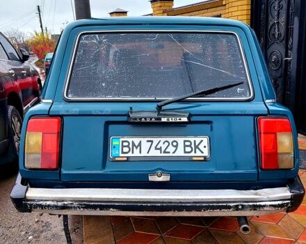 Зеленый ВАЗ 2104, объемом двигателя 1.5 л и пробегом 250 тыс. км за 1300 $, фото 3 на Automoto.ua